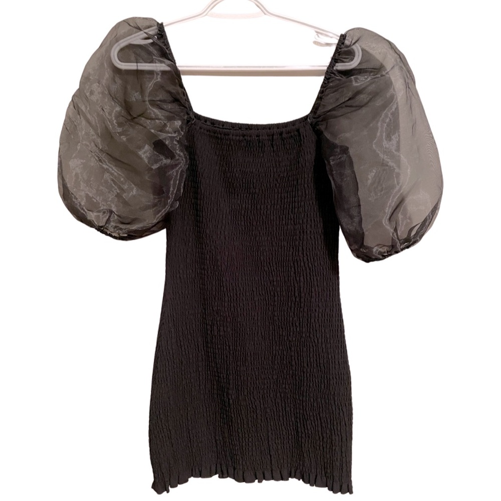 Cocktail Dress: Black, elegant, stretchy